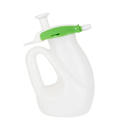 1.2L pressure sprayer nozzle and handle close up